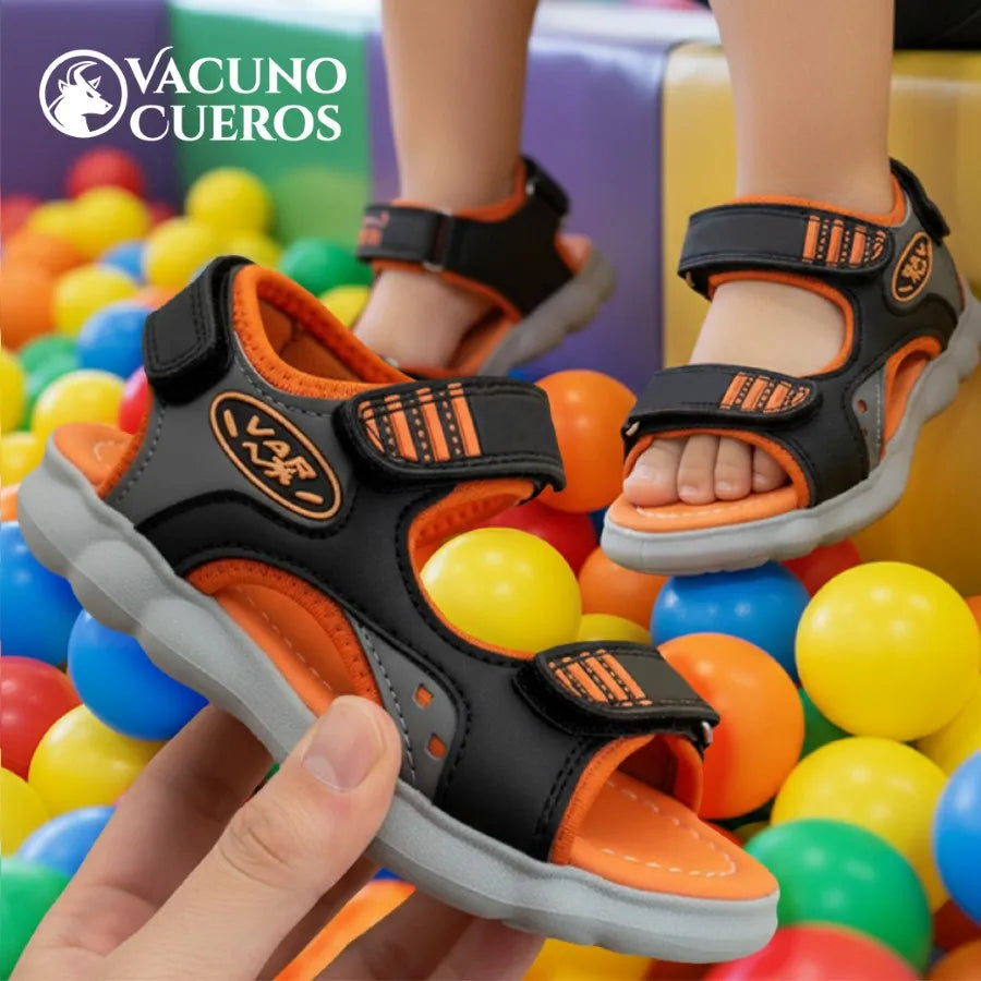 Sandalias niños 100% cuero.